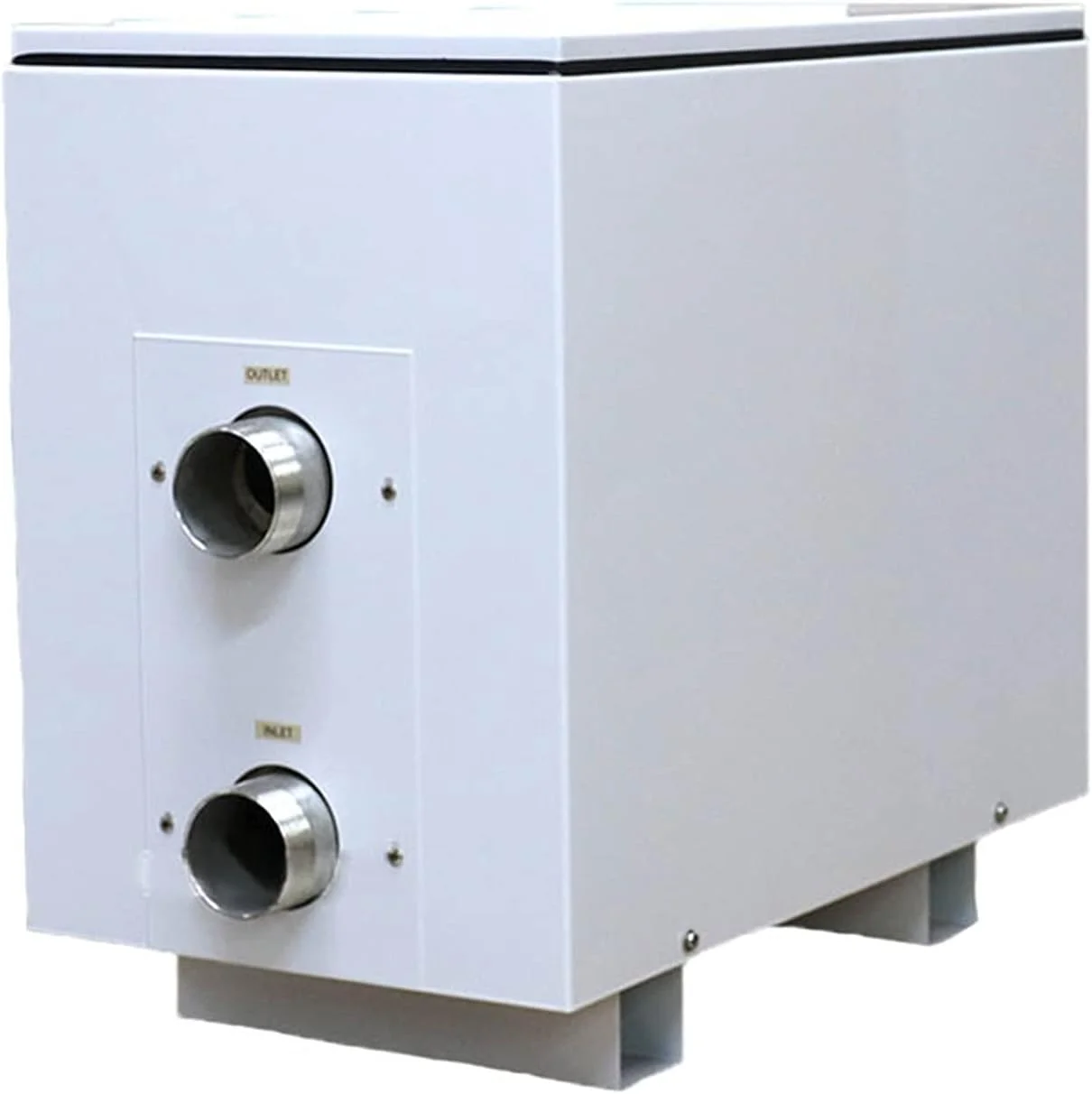 HANZALA بخاری برقی استخر با دمای ثابت 5.5/9/11 کیلووات، تجهیزات ترموستات بخاری استخر، دستگاه گرمایش گردش آب برای کودکان و بزرگسالان (9 کیلووات 220 ولت)