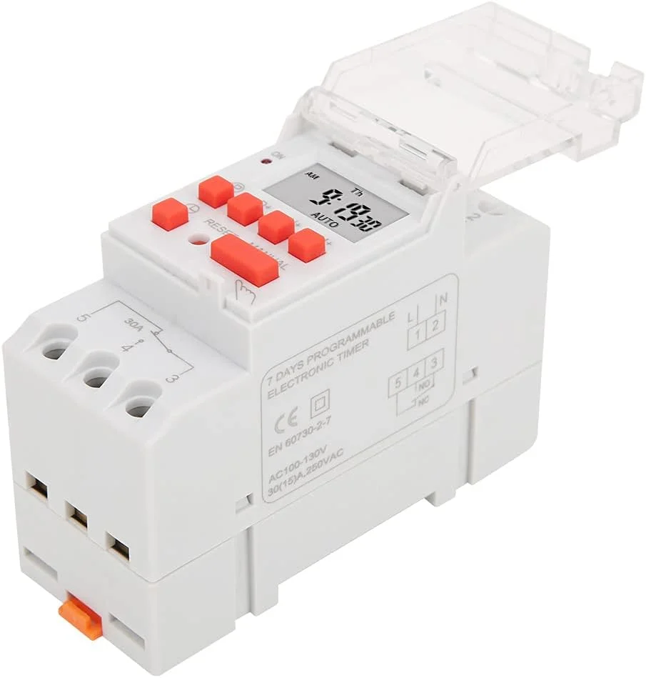 TIMER SWITCH LCD CONTROL PROGRAMMABLE TIME RELAY FOR HOUSEHOLD