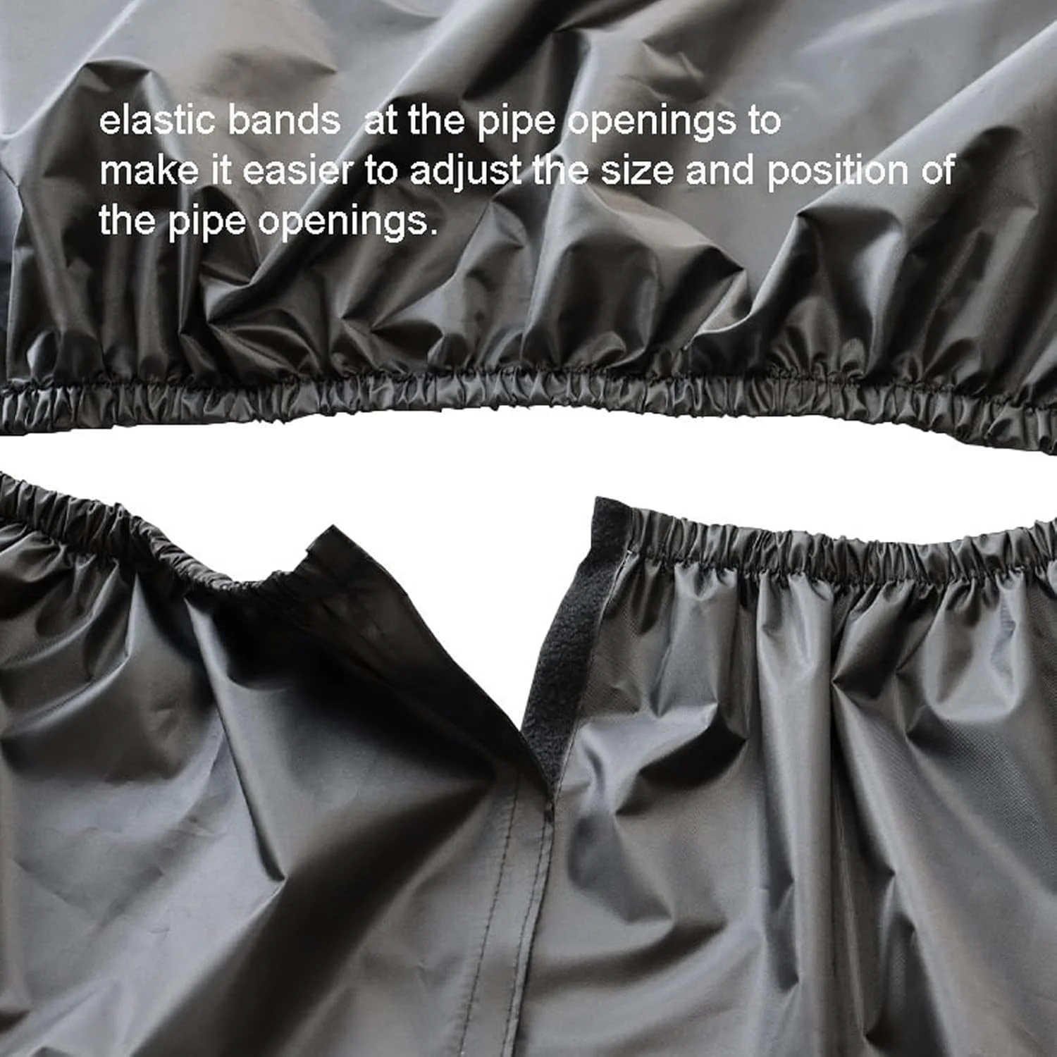 روکش ضد آب بخاری استخر، اندازه جهانی و حفظ گرما، روکش بخاری استخر آکسفورد 420D با روکش نقره ای با پوشش جامع و ویژگی های مناسب، مناسب برای زمستان