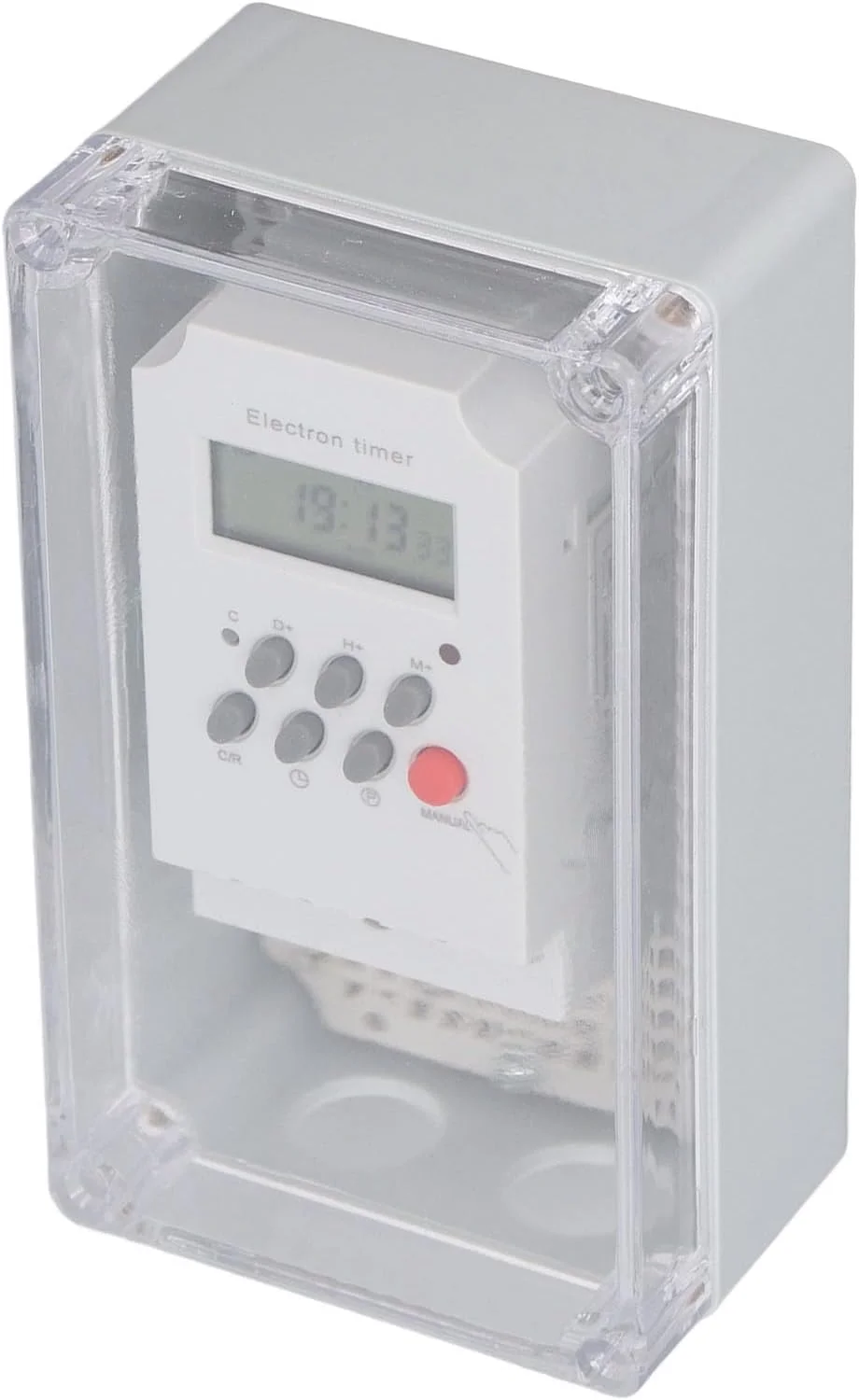 تایمر پمپ استخر، جعبه تایمر دیجیتال ضد آب، سوئیچ کنترل زمان قابل برنامه ریزی برای بخاری، موتور اسپا (DC 12V) تایمر پمپ استخر، جعبه تایمر دیجیتال ضد آب، سوئیچ کنترل زمان قابل برنامه ریزی برای بخاری، موتور اسپا (DC 12V)