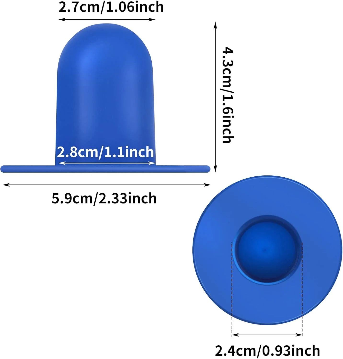 پلاگ دیواری استخر شنا Abeillo بسته 4 عددی - قطعات جایگزین - درپوش سوراخ صافی پمپ فیلتر استخر شنای رو زمینی سازگار با Intex و Bestway (آبی) پلاگ دیواری استخر شنا Abeillo بسته 4 عددی - قطعات جایگزین - درپوش سوراخ صافی پمپ فیلتر استخر شنای رو زمینی سازگار با Intex و Bestway (آبی)