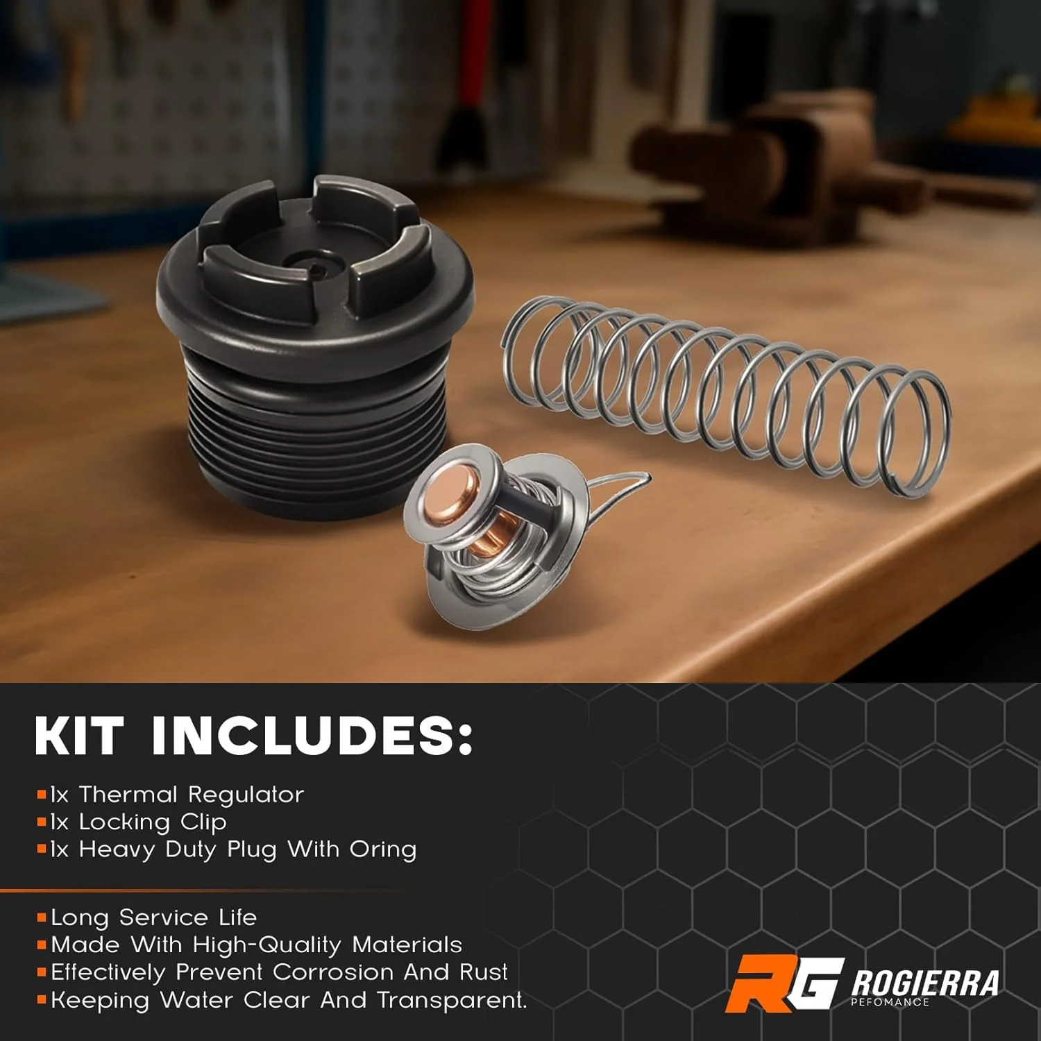 کیت تنظیم کننده حرارتی سازگار با گرمکن های استخر Pentair MasterTemp 400/250/125/200/300/333 و Sta-Rite SR200/SR333/SR400، جایگزین #77707-0010، 38000-0007S – مقاوم