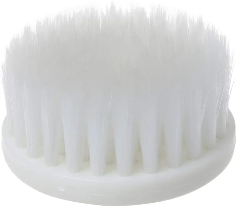 برس تمیز کننده نرم 60 میلی متری سفید رنگ jijiwaiwai مناسب برای تمیز کردن فرش خودرو و حمام - برس برقی جدید