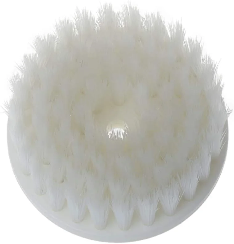 برس تمیز کننده نرم 60 میلی متری سفید رنگ jijiwaiwai مناسب برای تمیز کردن فرش خودرو و حمام - برس برقی جدید برس تمیز کننده نرم 60 میلی متری سفید رنگ jijiwaiwai مناسب برای تمیز کردن فرش خودرو و حمام - برس برقی جدید