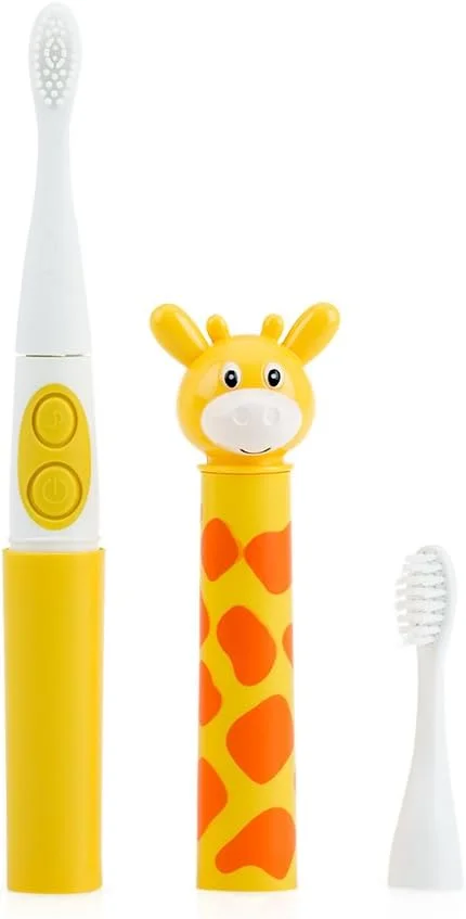 مسواک برقی نوبی با طرح حیوانات، زرافه