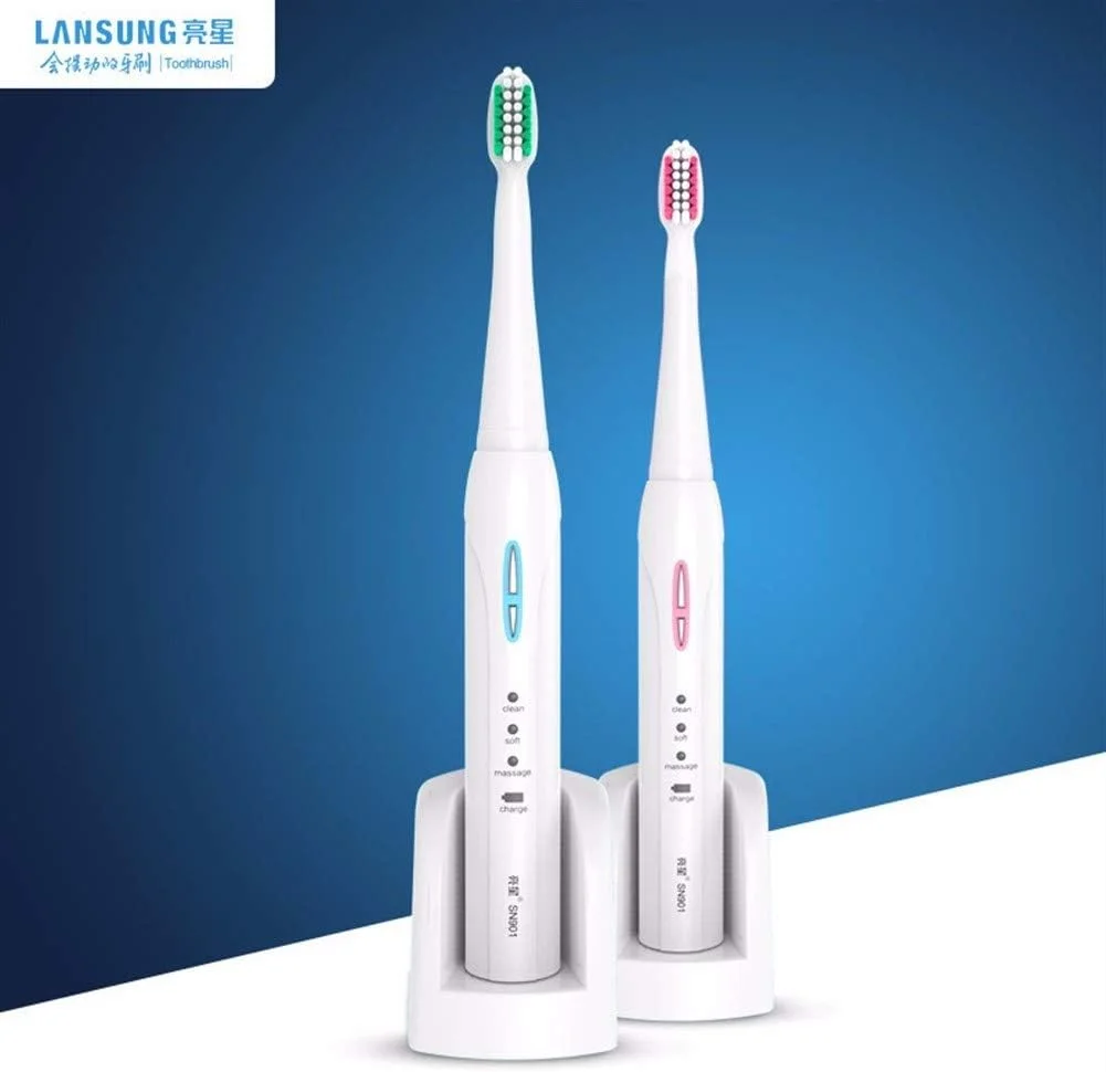 مسواک برقی بزرگسال A-N با شارژ القایی، مسواک برقی التراسونیک (رنگ: آبی)