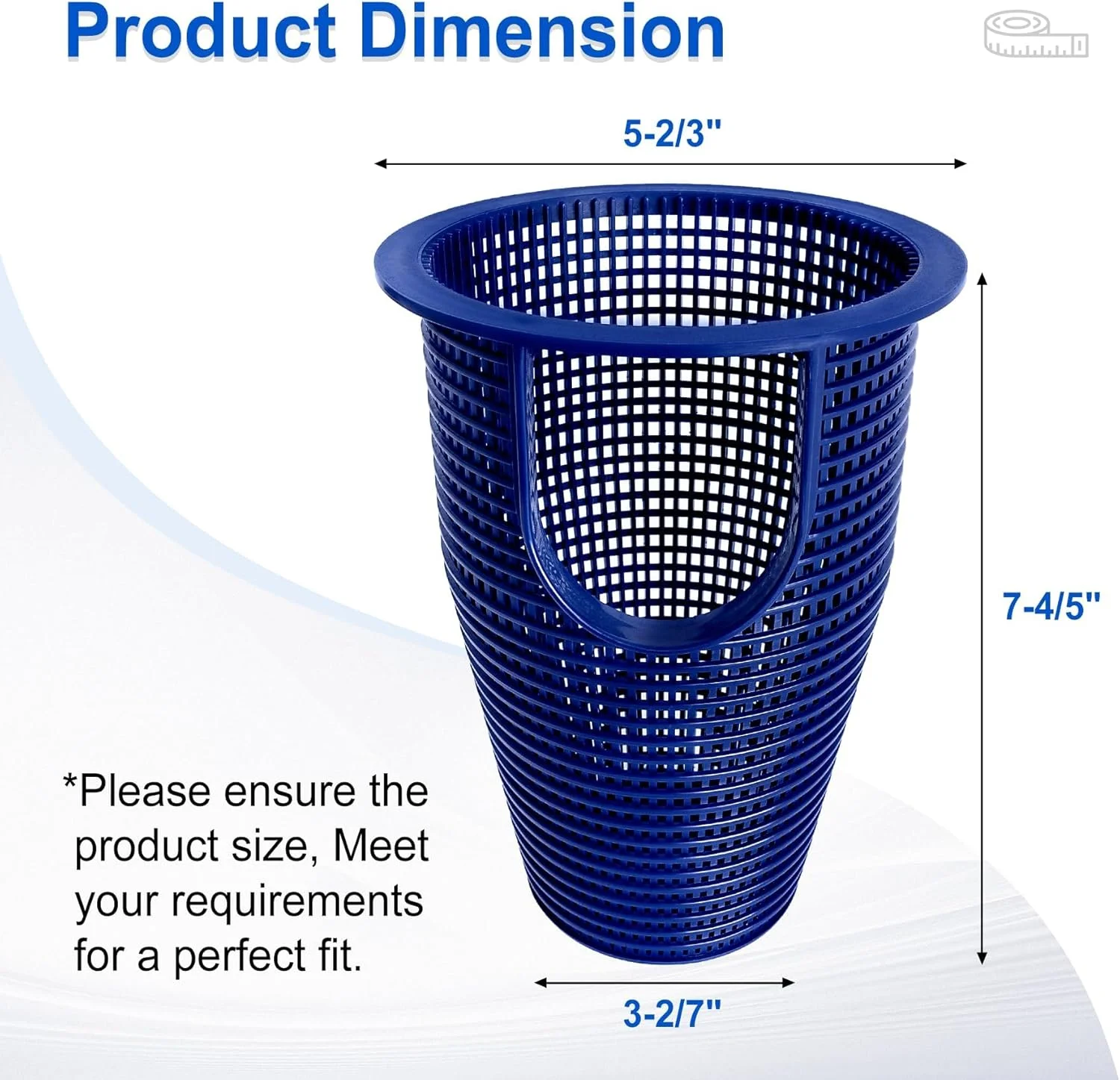 سبد استرینر پمپ استخر 070387، سبد اسکیمر فیلتر استخر جایگزین 91110040 برای پمپ های Pentair Whisperflo/Intelliflo، جایگزین قطعات پمپ استخر 070387Z B-199 B199 310-3210