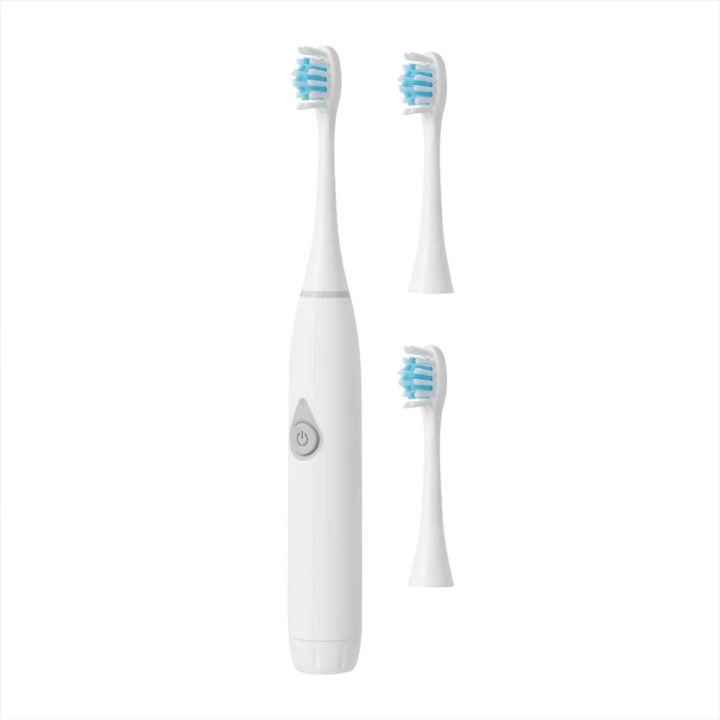 کیت مسواک برقی چند رنگ MINISO (خاکستری روشن)