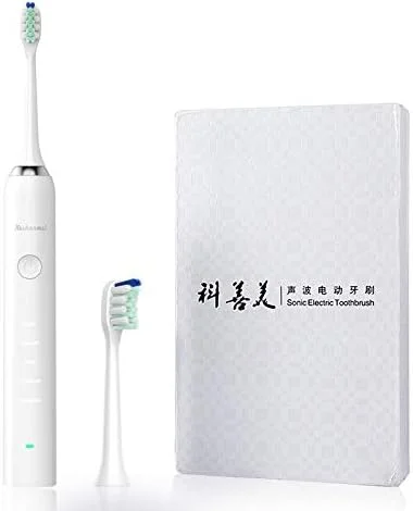 مسواک برقی صوتی تنبل A-N برای کودکان و بزرگسالان (رنگ: سفید)