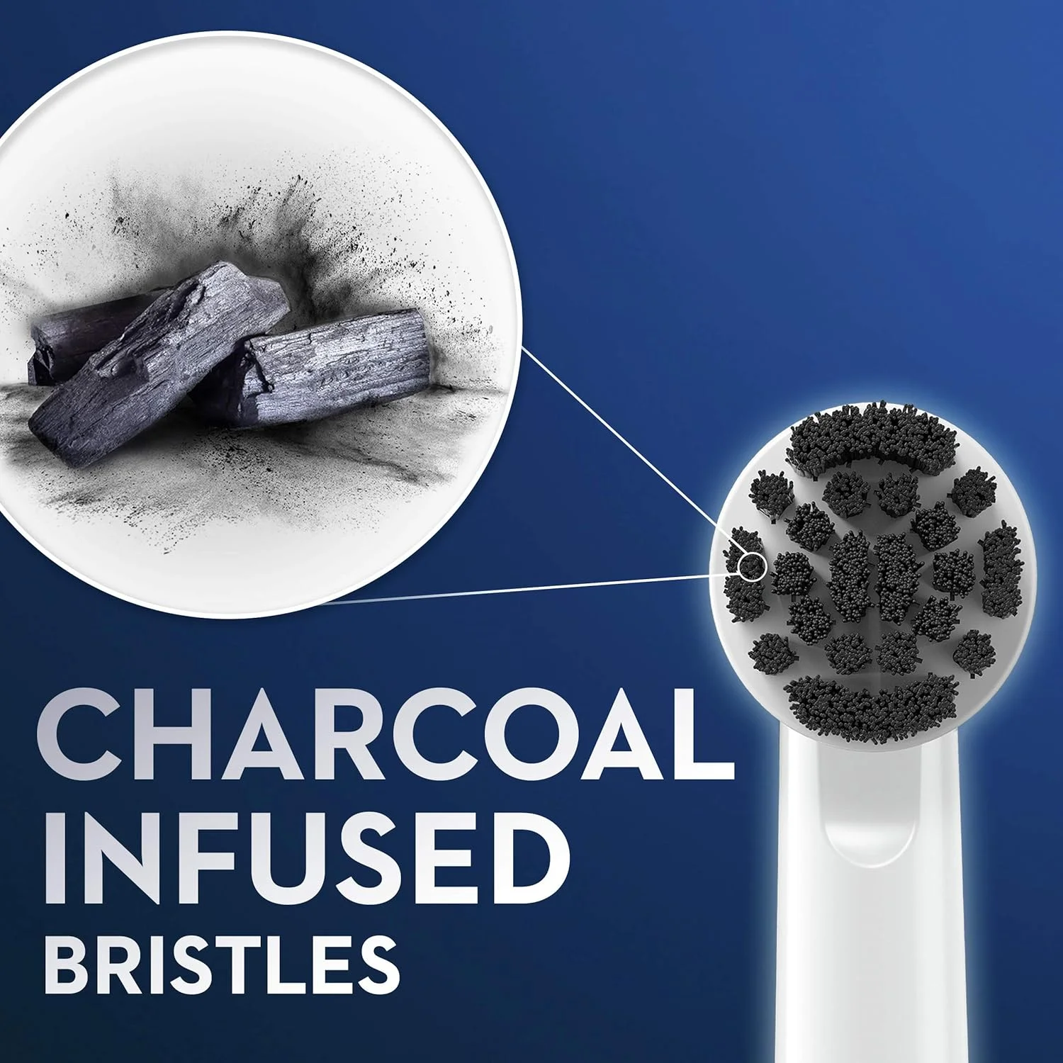 مسواک برقی باتری خور Oral-B Power Clinical Charcoal، 1 عدد مسواک برقی باتری خور Oral-B Power Clinical Charcoal، 1 عدد