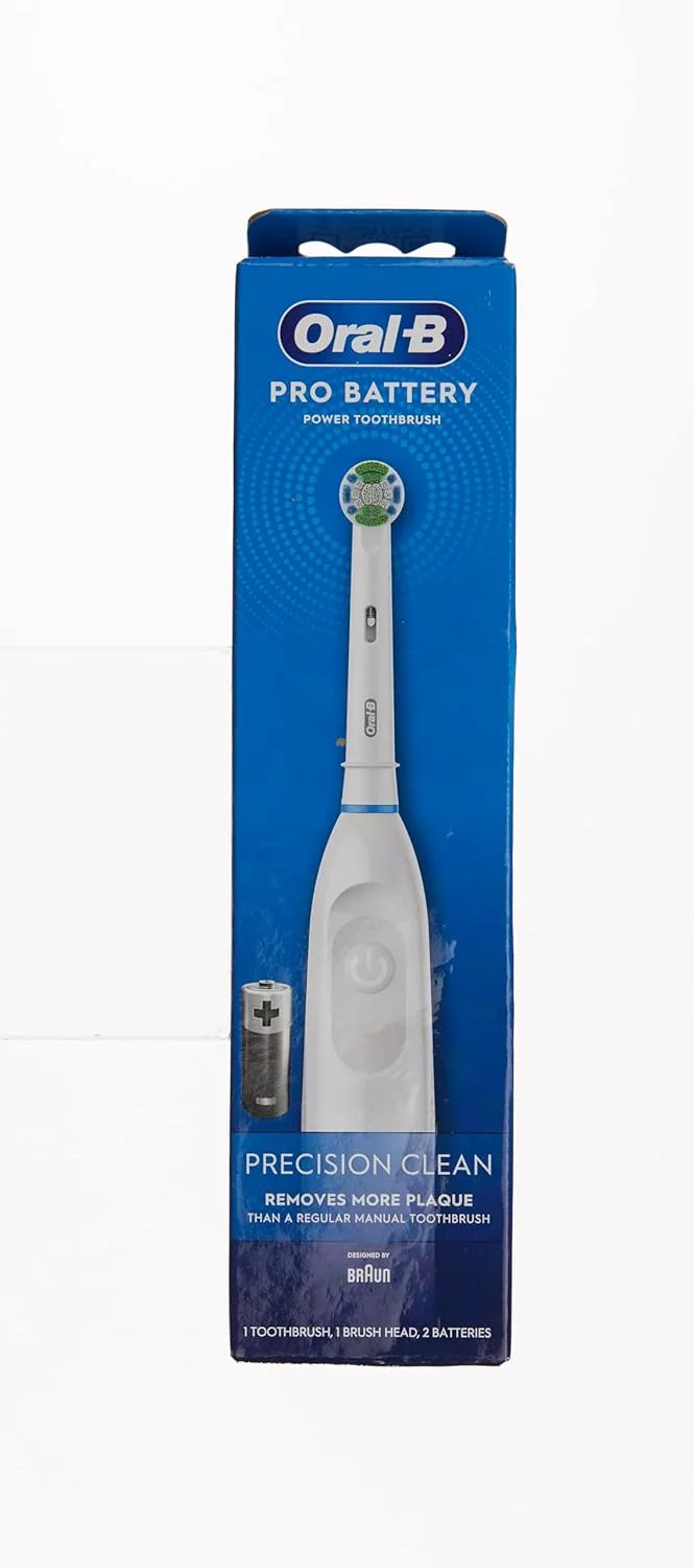 مسواک باتری خور Oral-B Pro، شامل 2 عدد باتری مسواک باتری خور Oral-B Pro، شامل 2 عدد باتری
