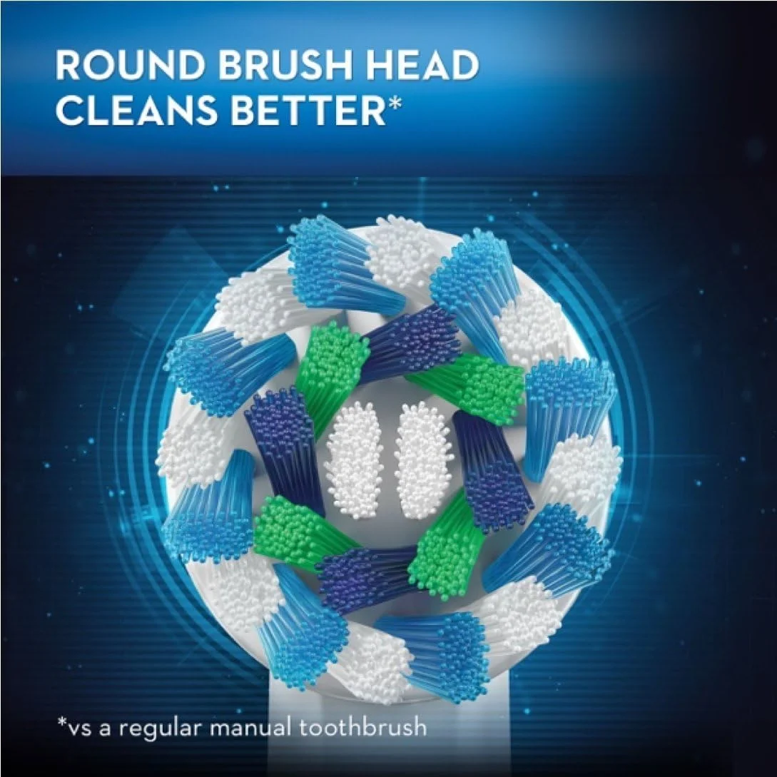 مسواک برقی اورال-بی 7500 با سری های تعویضی و کیف مسافرتی، مشکی مسواک برقی اورال-بی 7500 با سری های تعویضی و کیف مسافرتی، مشکی