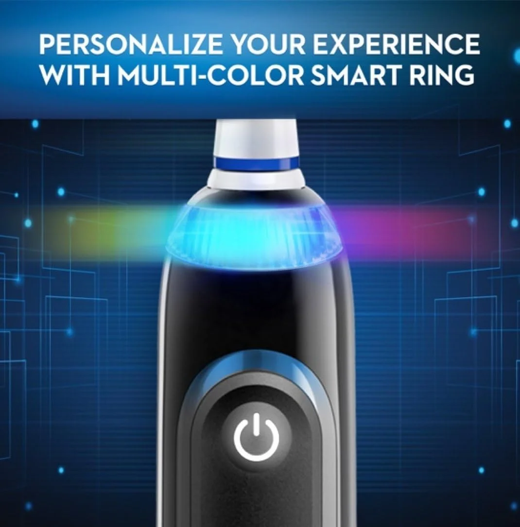 مسواک برقی اورال-بی 7500 با سری های تعویضی و کیف مسافرتی، مشکی مسواک برقی اورال-بی 7500 با سری های تعویضی و کیف مسافرتی، مشکی