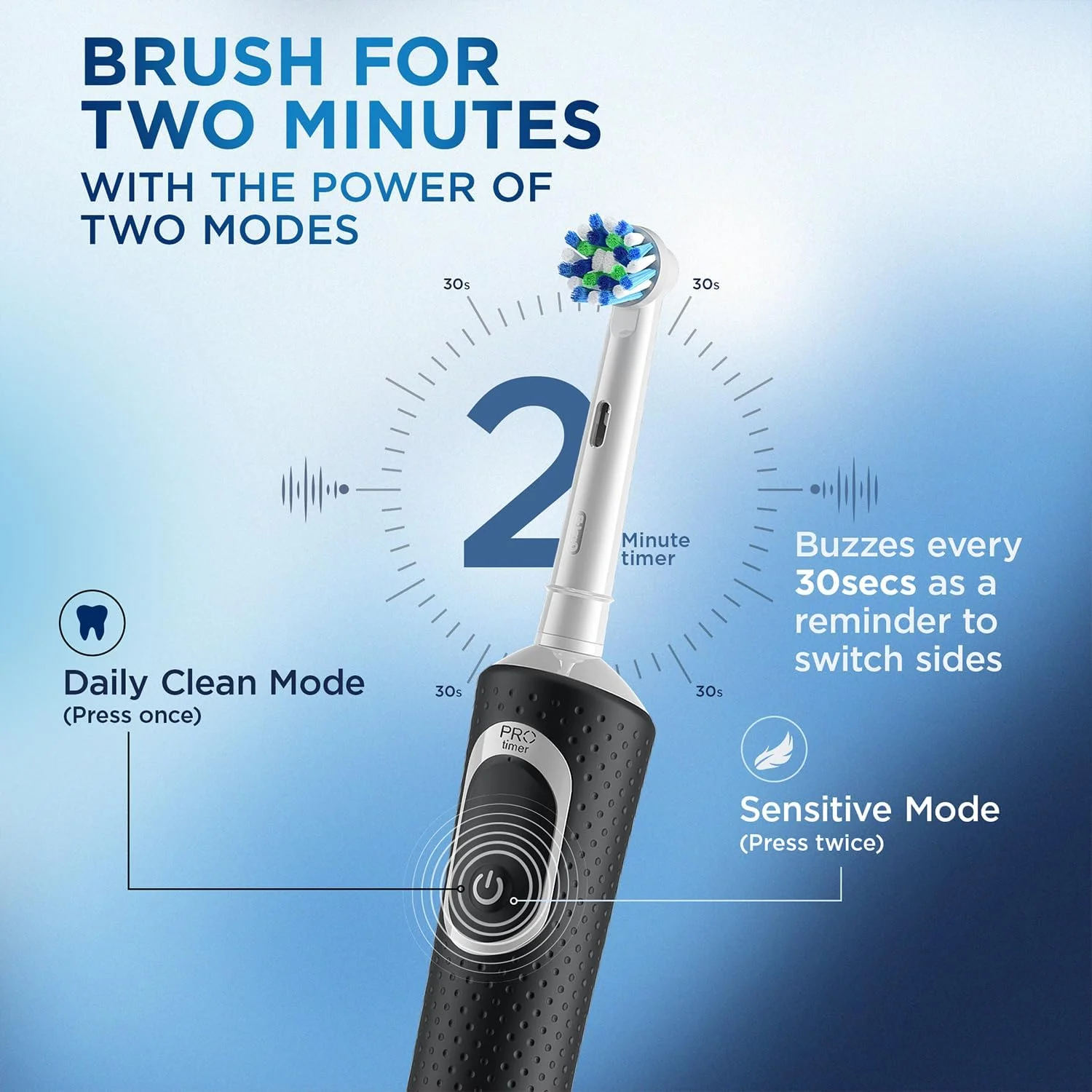 Oral-B Elektrische Rotationszahn B rste, 1000 ml Oral-B Elektrische Rotationszahn B rste, 1000 ml