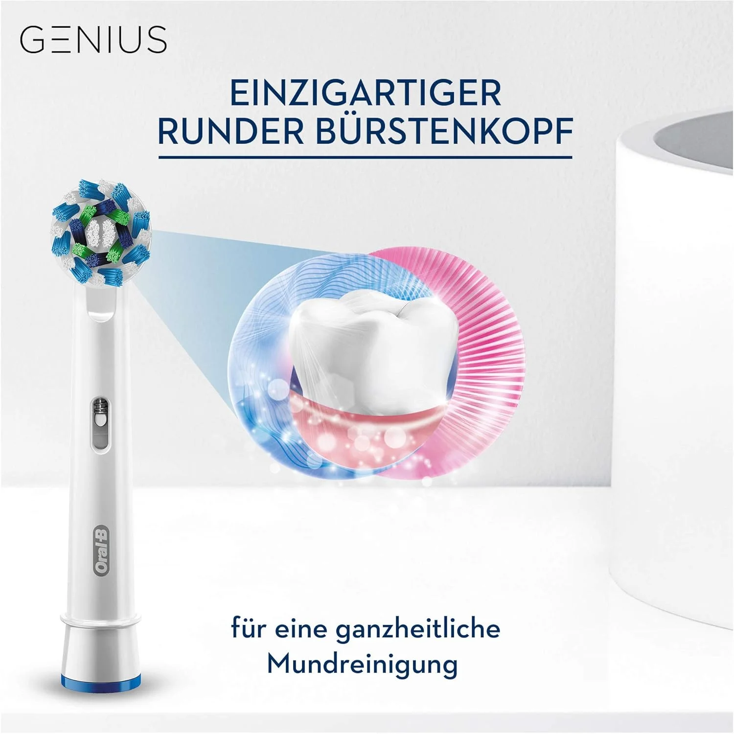 مسواک برقی شارژی اورال-بی Genius 8500n با دسته متصل بلوتوثی، حسگر موقعیت، 1 برس و 1 کیف مسافرتی ممتاز رایگان، نقره ای مسواک برقی شارژی اورال-بی Genius 8500n با دسته متصل بلوتوثی، حسگر موقعیت، 1 برس و 1 کیف مسافرتی ممتاز رایگان، نقره ای