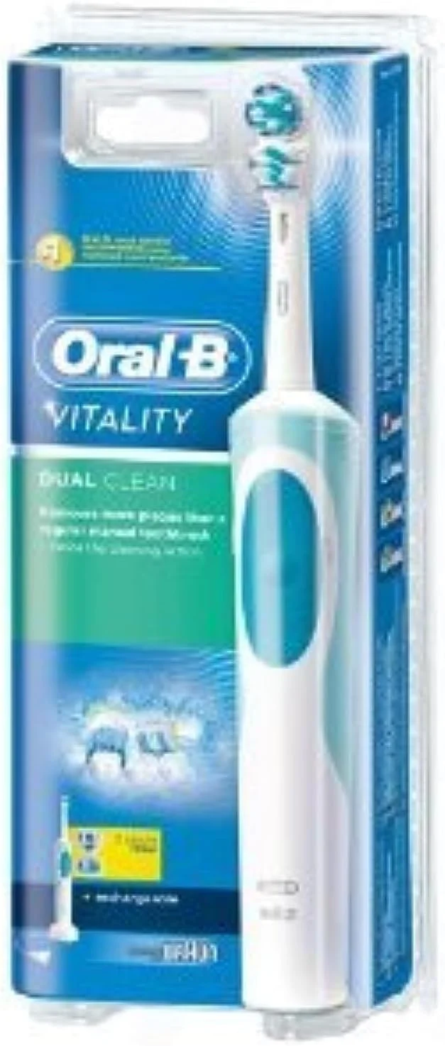مسواک برقی اورال-بی Vitality Cross Action با قابلیت شارژ، طراحی شده توسط Braun مسواک برقی اورال-بی Vitality Cross Action با قابلیت شارژ، طراحی شده توسط Braun