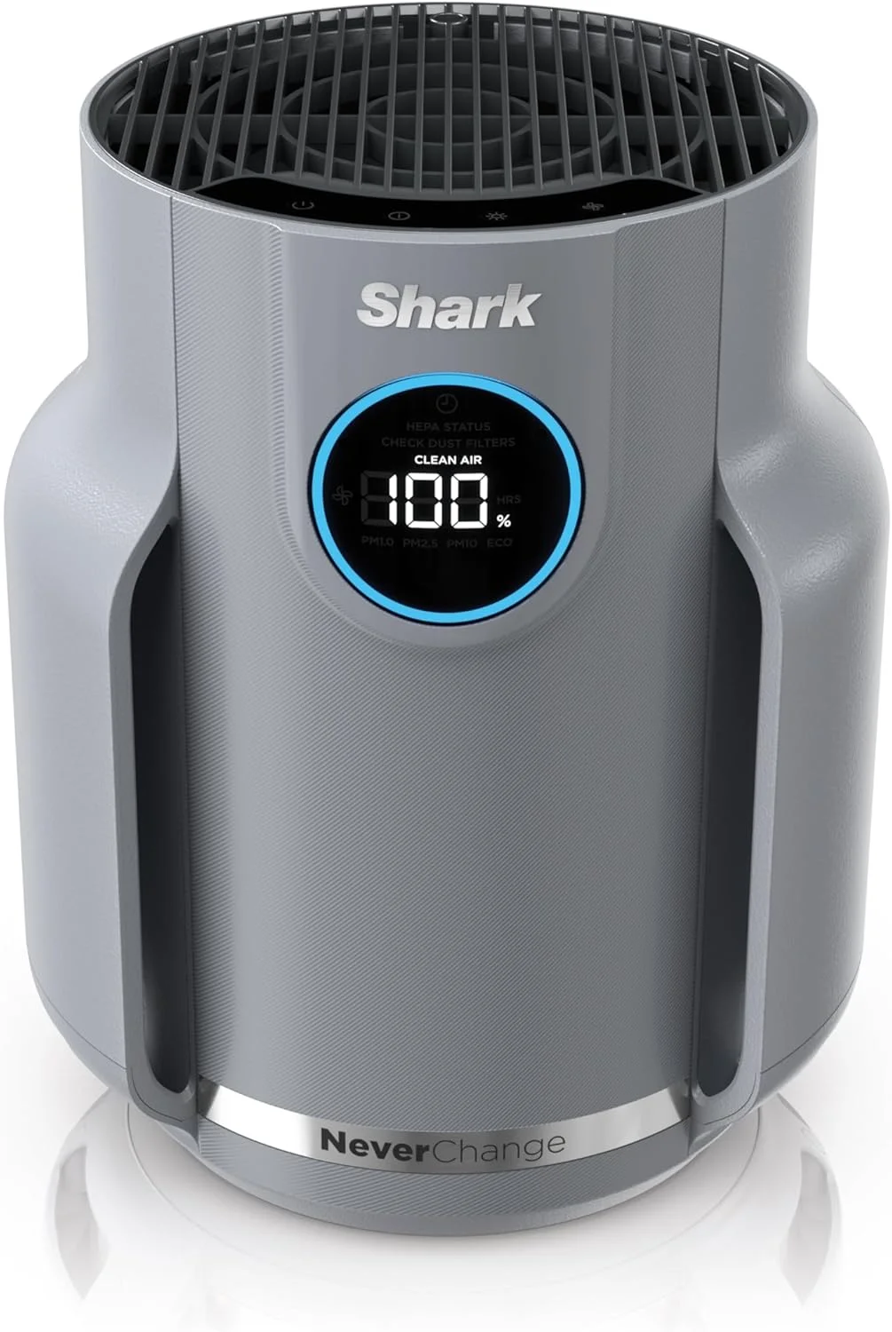 دستگاه تصفیه هوای Shark NeverChange مدل Compact Pro با فیلتراسیون HEPA بادوام و برتر، برای شوره حیوانات خانگی، گرد و غبار، دود، آلرژن ها، تا 250 فوت مربع برای اتاق خواب، دفتر کار خانگی، خوابگاه، HP071BRN (2025)