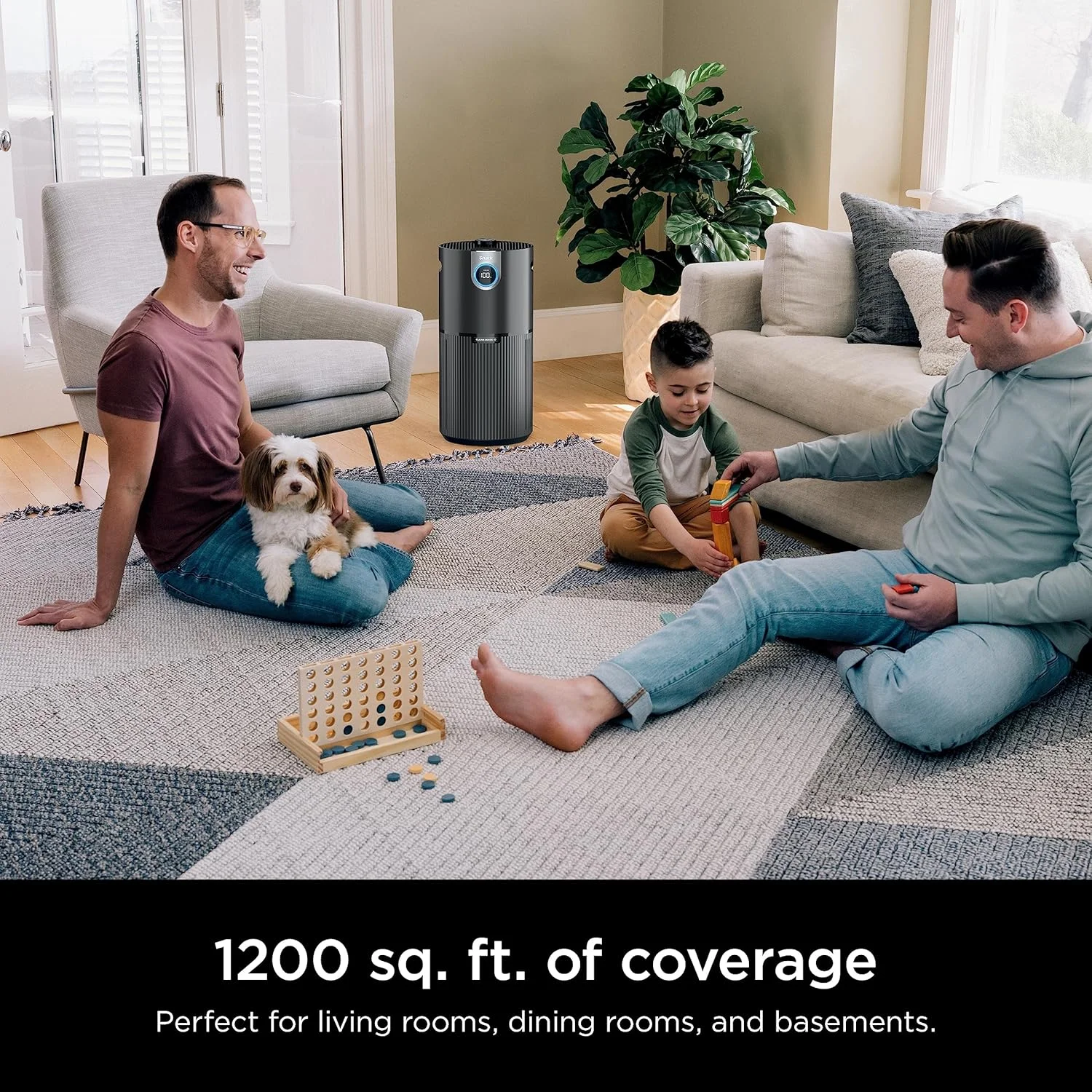 دستگاه تصفیه هوای Shark HP232 Clean Sense Air Purifier MAX با فناوری خنثی کننده بو، مناسب آلرژی، دارای فیلتر HEPA، پوشش 111 متر مربع، مناسب اتاق های بسیار بزرگ و کل خانه، جذب 99.98% ذرات، آلرژن ها، بوها و غیره، خاکستری دستگاه تصفیه هوای Shark HP232 Clean Sense Air Purifier MAX با فناوری خنثی کننده بو، مناسب آلرژی، دارای فیلتر HEPA، پوشش 111 متر مربع، مناسب اتاق های بسیار بزرگ و کل خانه، جذب 99.98% ذرات، آلرژن ها، بوها و غیره، خاکستری