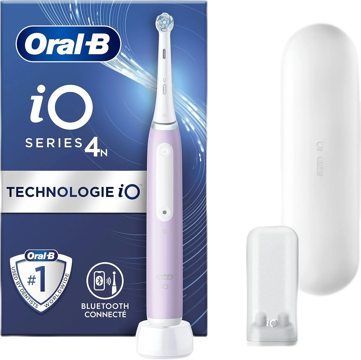 مسواک برقی هوشمند بلوتوثی Oral-B iO 4N، رنگ لوندر