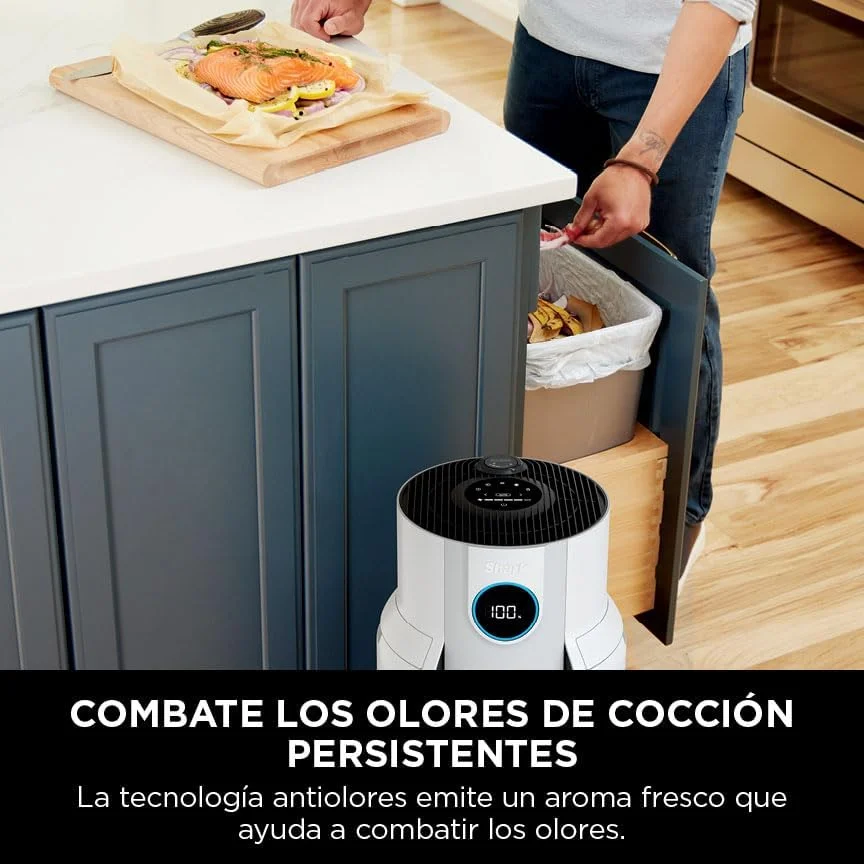 دستگاه تصفیه هوای شارک NeverChange با فیلتر HEPA تا 5 سال، مناسب خانه و اتاق خواب، پوشش دهی 60 متر مربع، جذب 99.97% آلرژن ها، گرده، ذرات حیوانات خانگی، صفحه نمایش LED بی صدا، سفید مدل HP150EU دستگاه تصفیه هوای شارک NeverChange با فیلتر HEPA تا 5 سال، مناسب خانه و اتاق خواب، پوشش دهی 60 متر مربع، جذب 99.97% آلرژن ها، گرده، ذرات حیوانات خانگی، صفحه نمایش LED بی صدا، سفید مدل HP150EU