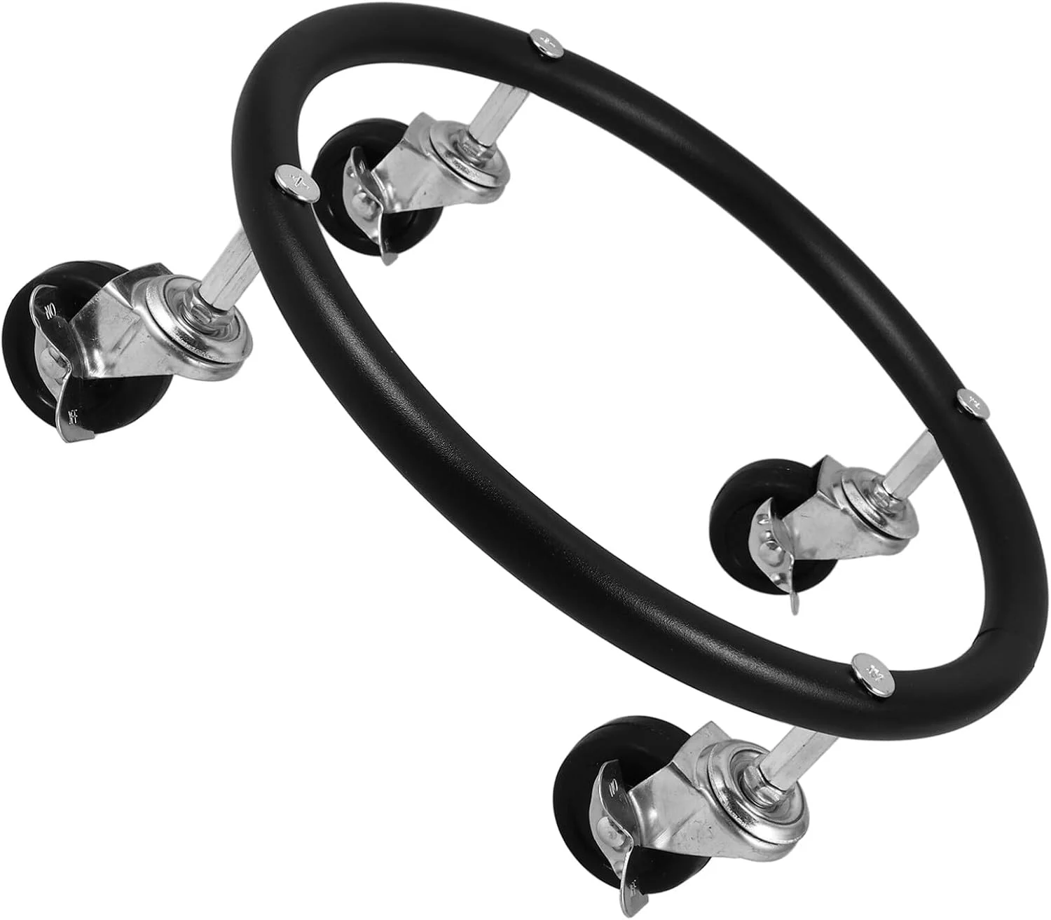 پایه متحرک کپسول پروپان Alipis، پایه چرخدار مخزن پروپان با چرخ های چرخشی، تثبیت کننده مخزن گاز سنگین برای حمل و نگهداری ثابت سیلندر گاز