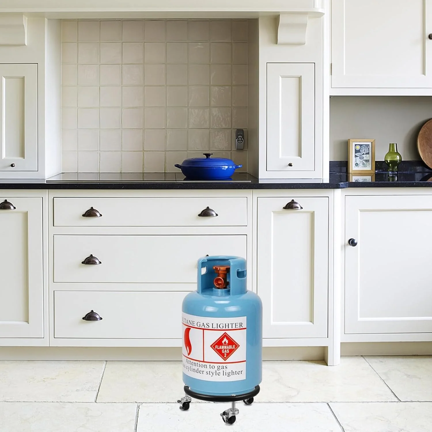 پایه متحرک کپسول پروپان Alipis، پایه چرخدار مخزن پروپان با چرخ های چرخشی، تثبیت کننده مخزن گاز سنگین برای حمل و نگهداری ثابت سیلندر گاز پایه متحرک کپسول پروپان Alipis، پایه چرخدار مخزن پروپان با چرخ های چرخشی، تثبیت کننده مخزن گاز سنگین برای حمل و نگهداری ثابت سیلندر گاز