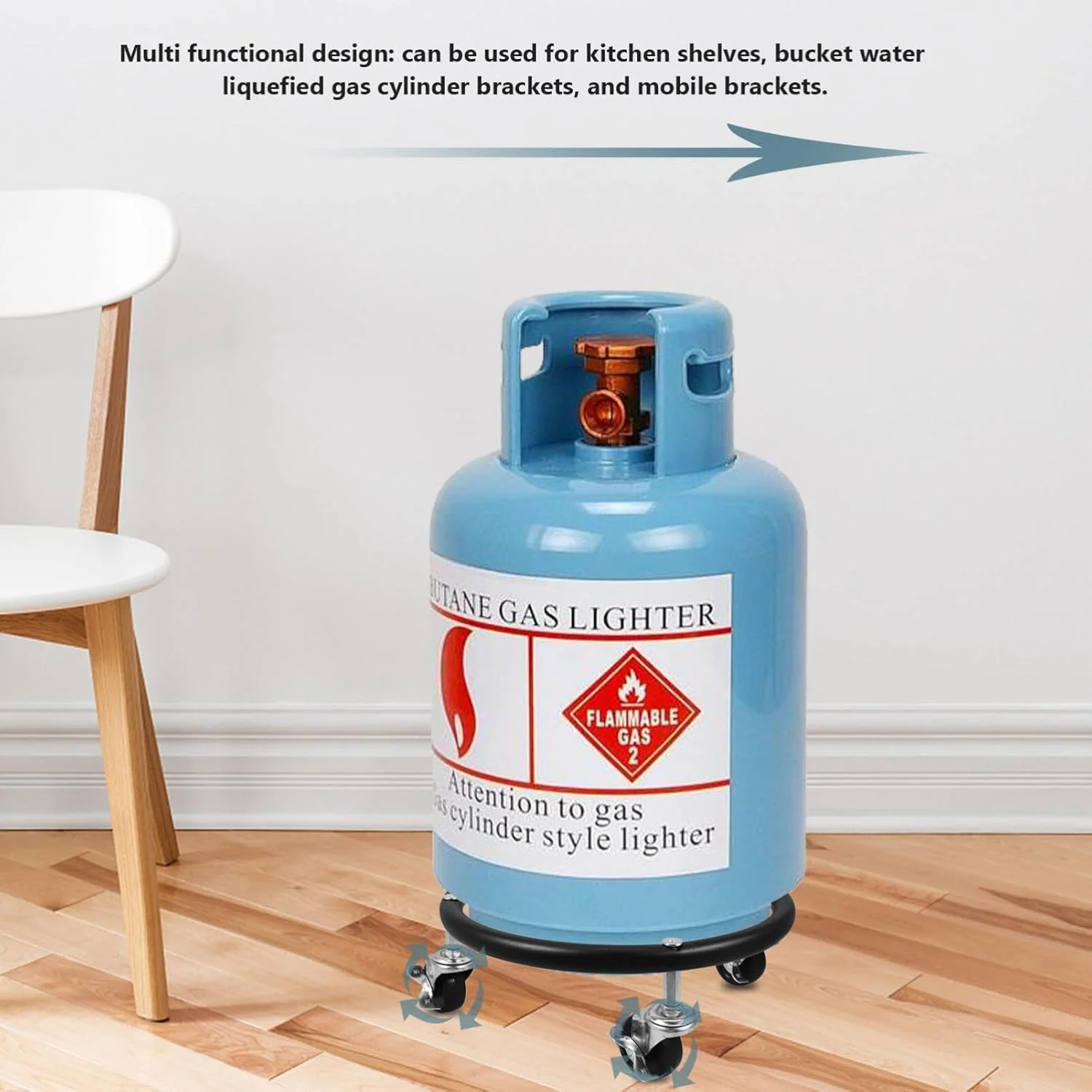 پایه متحرک کپسول پروپان Alipis، پایه چرخدار مخزن پروپان با چرخ های چرخشی، تثبیت کننده مخزن گاز سنگین برای حمل و نگهداری ثابت سیلندر گاز پایه متحرک کپسول پروپان Alipis، پایه چرخدار مخزن پروپان با چرخ های چرخشی، تثبیت کننده مخزن گاز سنگین برای حمل و نگهداری ثابت سیلندر گاز