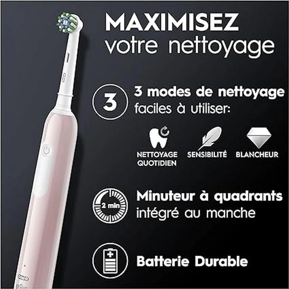 مسواک برقی اورال-بی پرو 1 صورتی