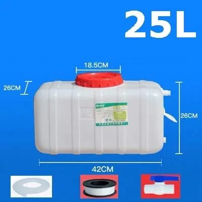 water tank water canister plastic bucket outdoor water tank with faucet thick plastic water storage tank water storage tank portable household water storage tub, camping water storage tank