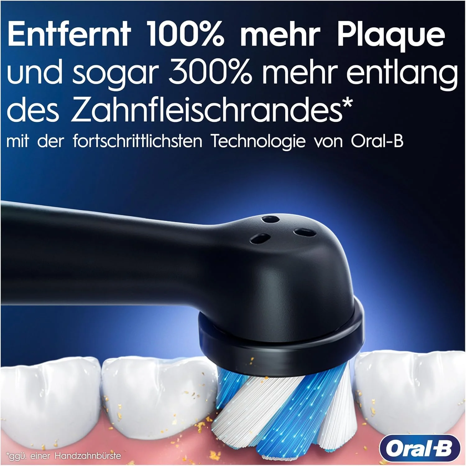 مسواک برقی مشکی Oral-B iO 9 مدل 4210201443889، دارای 3 سری، 1 جعبه مسافرتی شارژ، طراحی شده توسط براون، مشکی مسواک برقی مشکی Oral-B iO 9 مدل 4210201443889، دارای 3 سری، 1 جعبه مسافرتی شارژ، طراحی شده توسط براون، مشکی