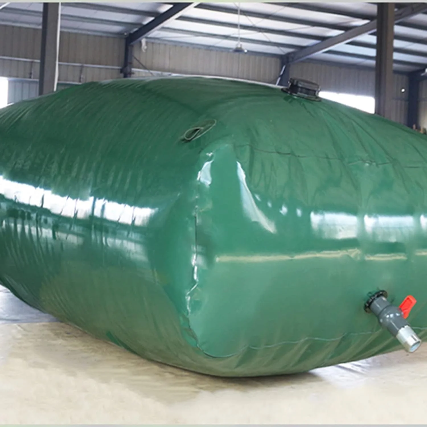 مخزن آب در فضای باز با ظرفیت بالا، مخزن ذخیره آب با شیر روشن-خاموش، مخزن ذخیره آب با ظرفیت بزرگ برای ذخیره آب کشاورزی، مقاومت در برابر خشکی (240 لیتر) WMEIE (رنگ: سبز، اندازه: