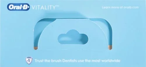 مسواک برقی اورال-بی Vitality FlossAction، سفید مسواک برقی اورال-بی Vitality FlossAction، سفید