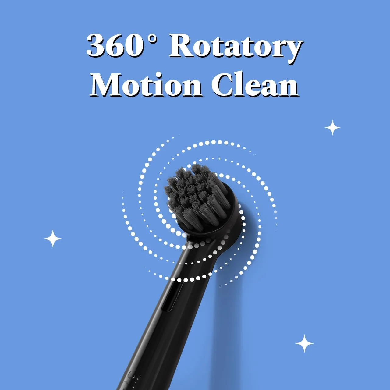 مسواک برقی نوسانی Perfora PRO | مسواک برقی قابل شارژ، برس برقی، مسواک برقی بزرگسال، 8800 دور در دقیقه، 1 حالت، تایمر خودکار 2 دقیقه ای (خاکستری بی نهایت)