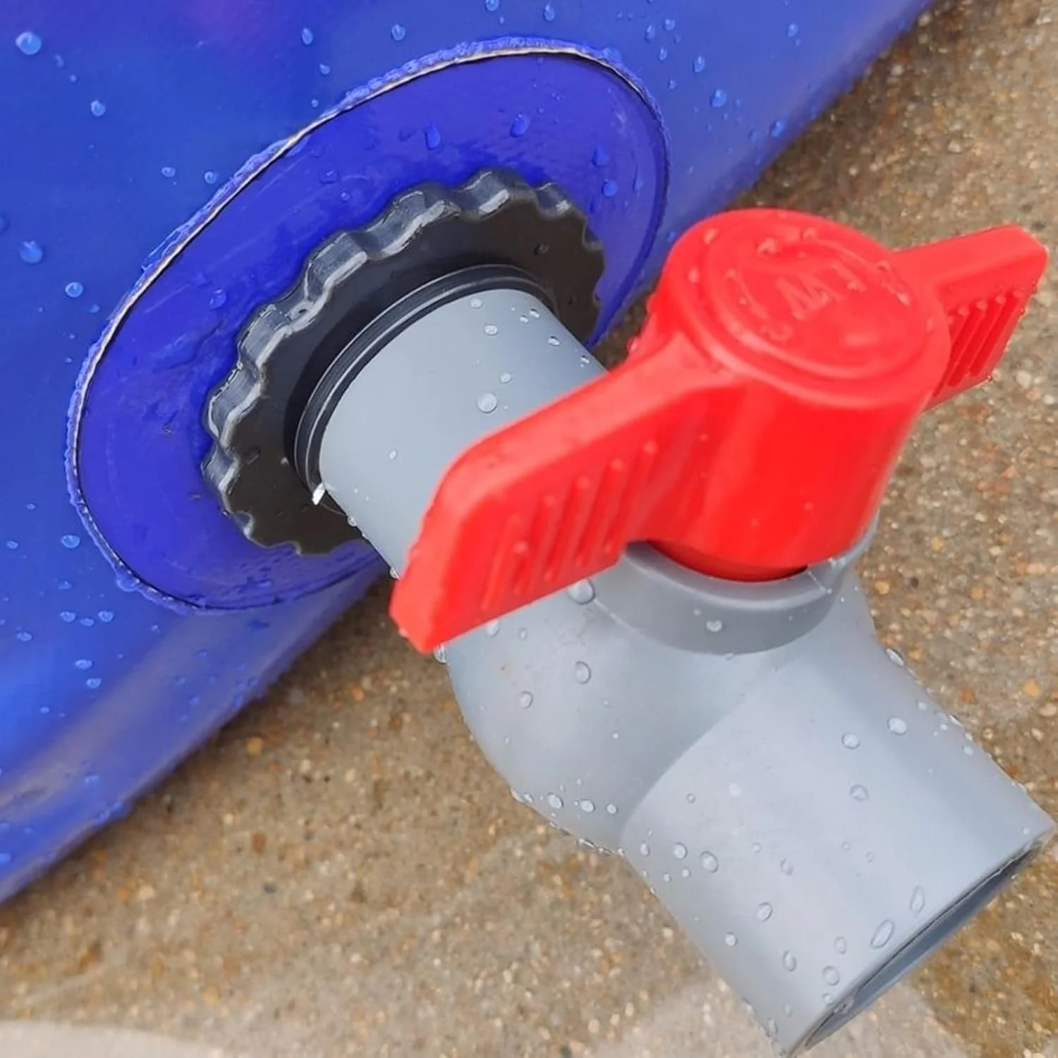 مخزن آب بزرگ در فضای باز WMEIE، مخزن ذخیره آب انعطاف پذیر با شیر روشن-خاموش، مخزن آب تاشو با ظرفیت بزرگ (رنگ: آبی) مخزن آب بزرگ در فضای باز WMEIE، مخزن ذخیره آب انعطاف پذیر با شیر روشن-خاموش، مخزن آب تاشو با ظرفیت بزرگ (رنگ: آبی)