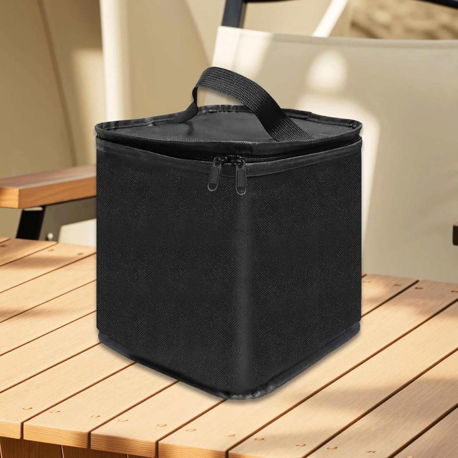 کیف نگهداری مخزن پروپان، دسته محکم برای نگهداری سیلندر پروپان | کیف حمل قابل حمل و سبک وزن برای کمپینگ، کوله گردی و فعالیت های فضای باز