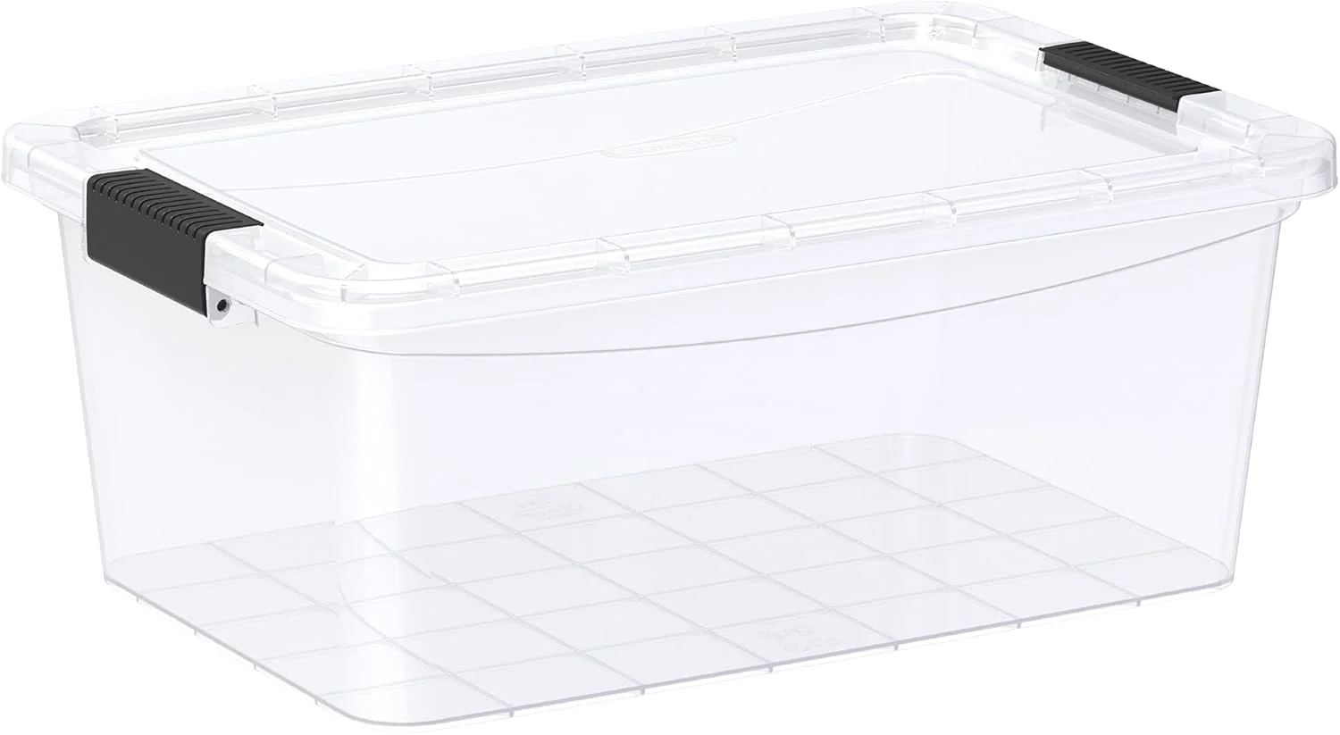 باکس نگهداری پلاستیکی شفاف 13 لیتری Cosmoplast با درب قفلدار باکس نگهداری پلاستیکی شفاف 13 لیتری Cosmoplast با درب قفلدار