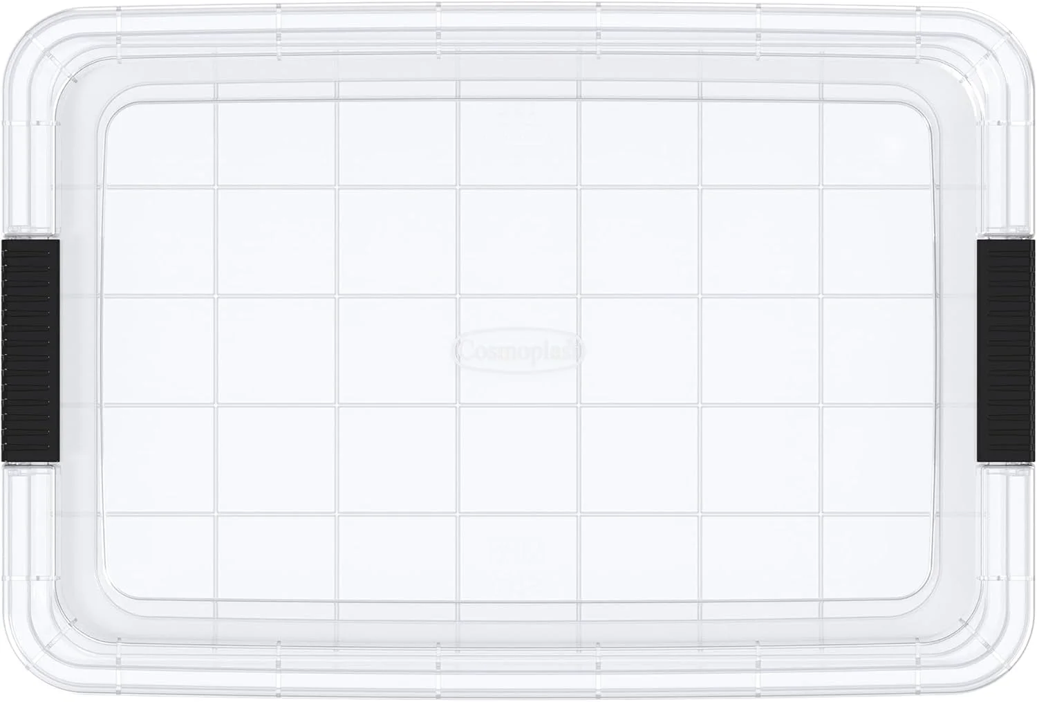 باکس نگهداری پلاستیکی شفاف 13 لیتری Cosmoplast با درب قفلدار باکس نگهداری پلاستیکی شفاف 13 لیتری Cosmoplast با درب قفلدار