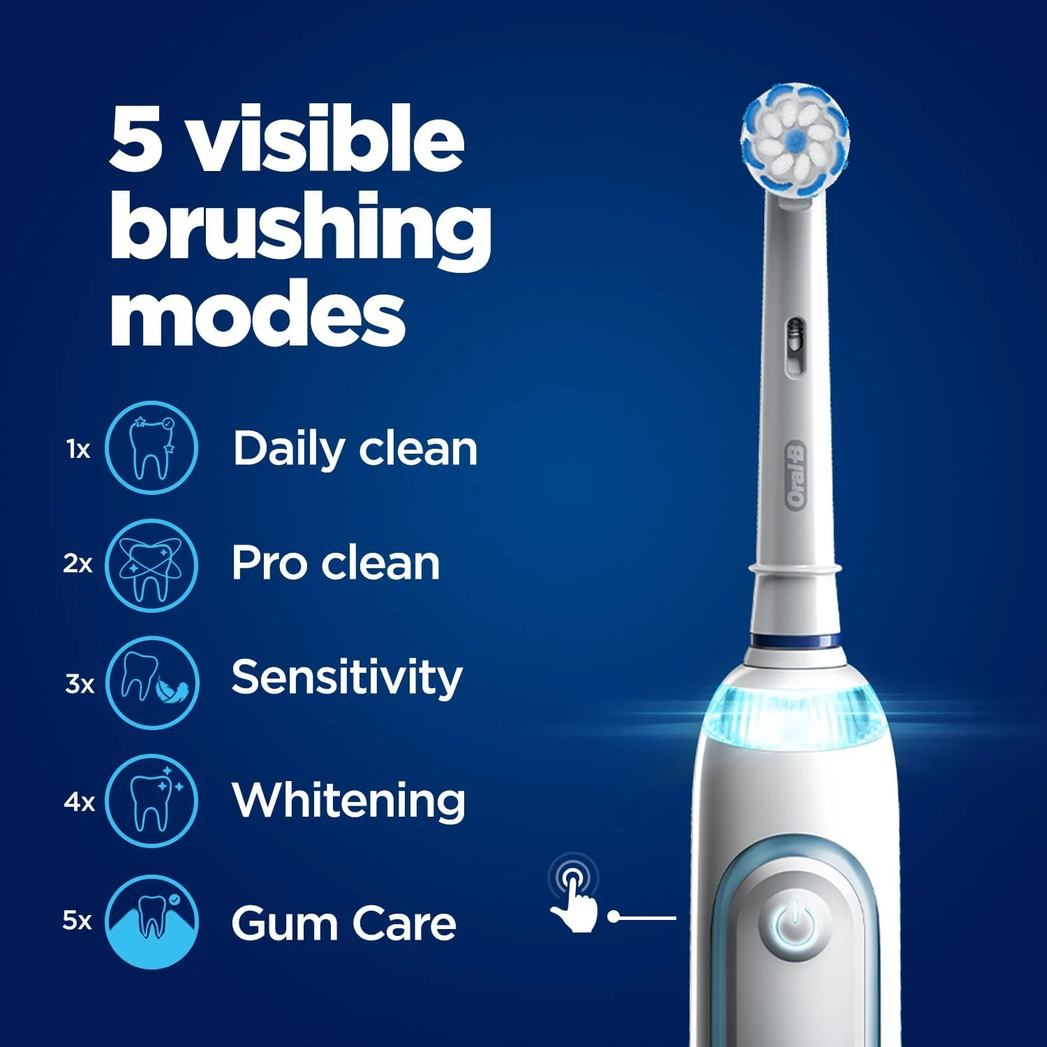 مسواک برقی هوشمند شارژی Oral B Smart 7 برای بزرگسالان، 5 حالت مسواک زدن با کنترل فشار لثه، بلوتوث و شخصی سازی برنامه، تایمر 2 دقیقه ای با Quadpacer، IXP7 مسواک برقی هوشمند شارژی Oral B Smart 7 برای بزرگسالان، 5 حالت مسواک زدن با کنترل فشار لثه، بلوتوث و شخصی سازی برنامه، تایمر 2 دقیقه ای با Quadpacer، IXP7