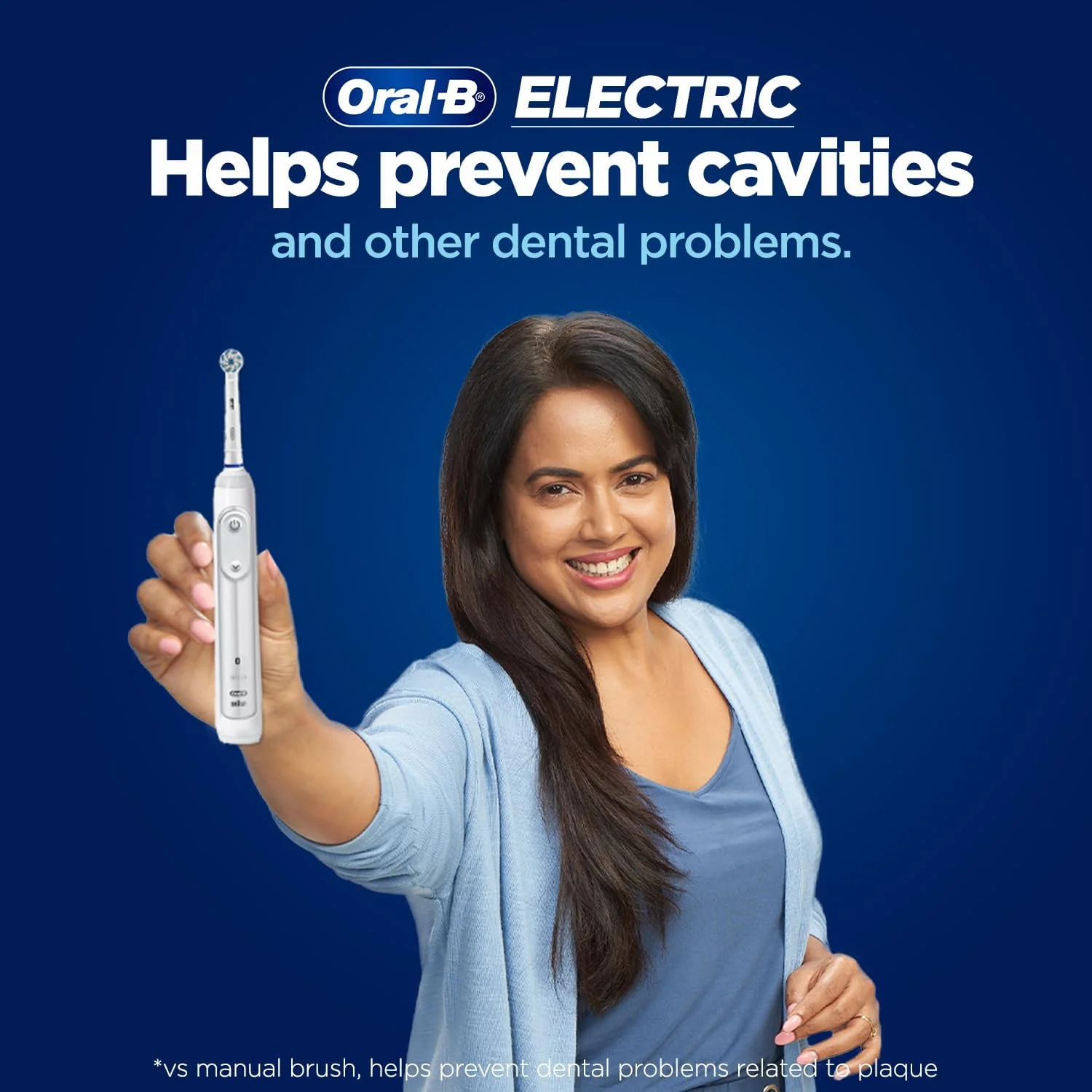 مسواک برقی هوشمند شارژی Oral B Smart 7 برای بزرگسالان، 5 حالت مسواک زدن با کنترل فشار لثه، بلوتوث و شخصی سازی برنامه، تایمر 2 دقیقه ای با Quadpacer، IXP7 مسواک برقی هوشمند شارژی Oral B Smart 7 برای بزرگسالان، 5 حالت مسواک زدن با کنترل فشار لثه، بلوتوث و شخصی سازی برنامه، تایمر 2 دقیقه ای با Quadpacer، IXP7