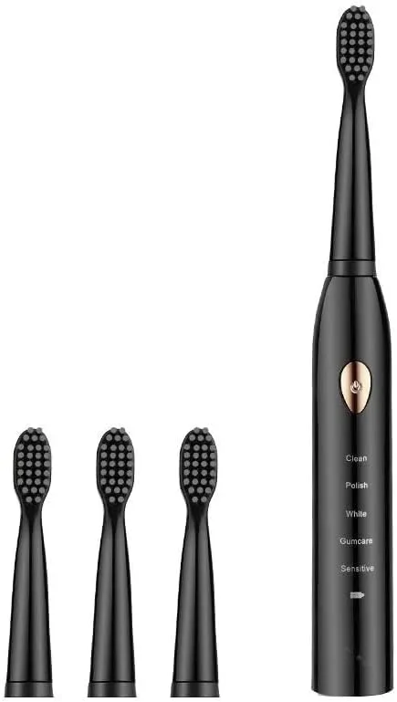 The Veneer Collection Veneer Polishing Toothbrush, Electric, Black