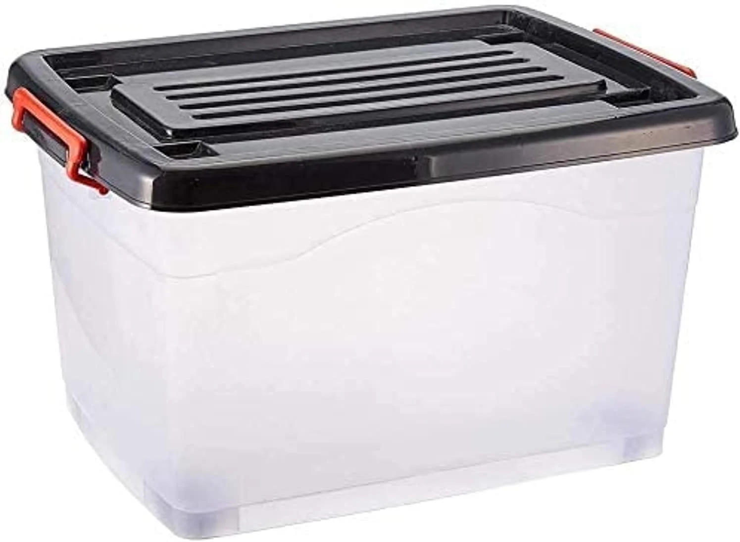 SUNRAY Storage Box Plastic 46L Assorted 0.5Kg Clear SUNRAY Storage Box Plastic 46L Assorted 0.5Kg Clear