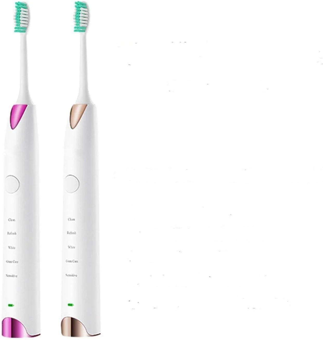 Universal Electric Toothbrush Smart Waterproof Soft Bristles USB Charging Sonic Electric Toothbrush