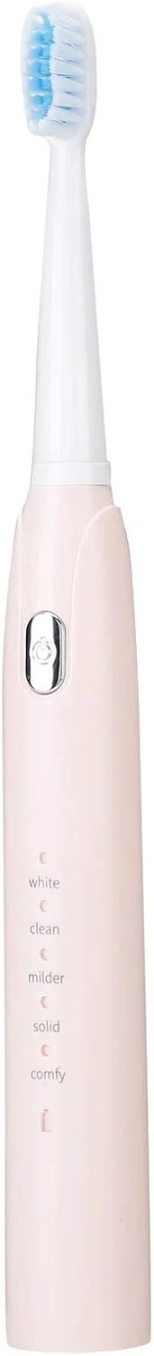 مسواک برقی ضد آب مسواک بزرگسال مسواک USB شارژ USB برای لوازم خانگی (شارژ صورتی) Wzsydn