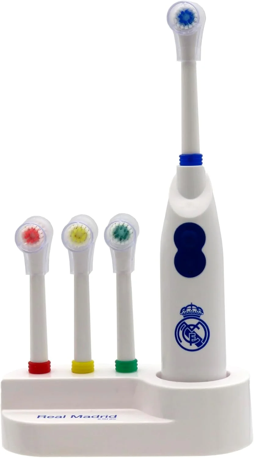 مسواک ویبره ای رئال مادرید CyP Brands، بهداشت دهان و دندان، سفید، محصول رسمی