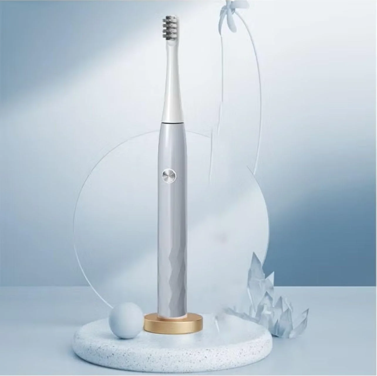 مسواک برقی T501 با برس نرم و بسیار ظریف، کاملا اتوماتیک (خاکستری) مسواک برقی T501 با برس نرم و بسیار ظریف، کاملا اتوماتیک (خاکستری)