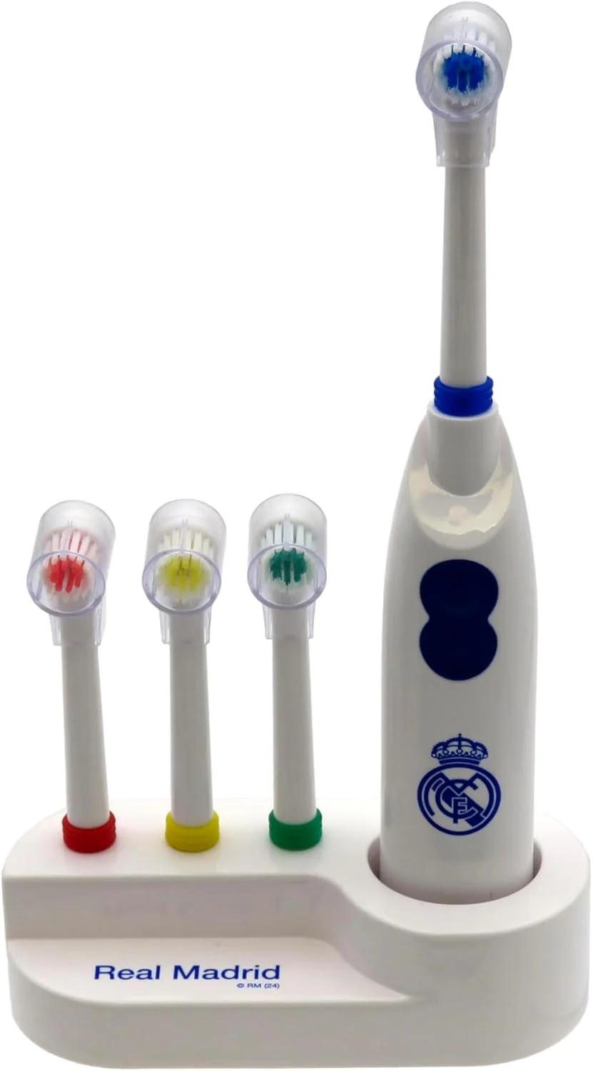 مسواک ویبره ای رئال مادرید CyP Brands، بهداشت دهان و دندان، سفید، محصول رسمی