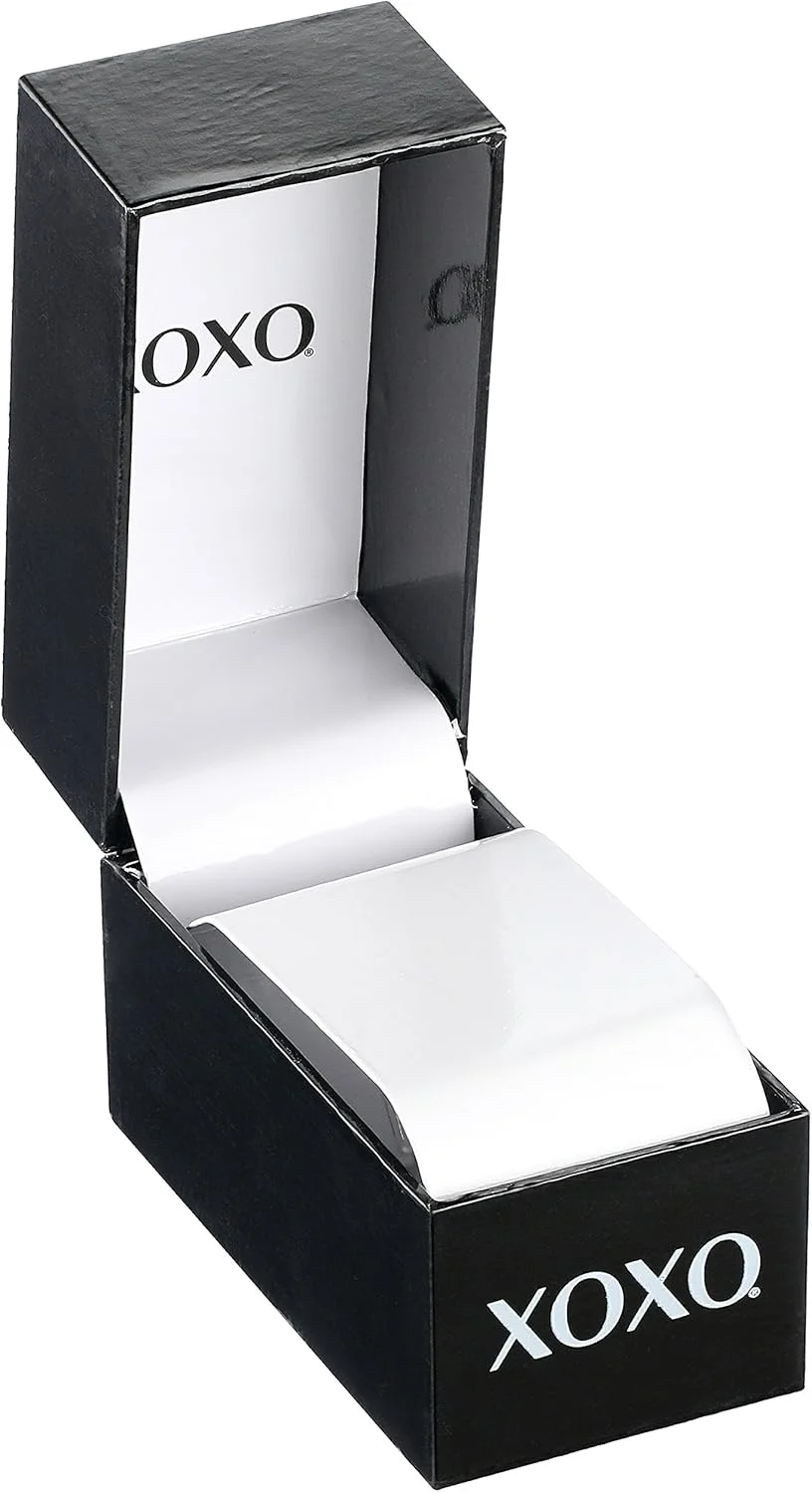 ACCUTIME XOXO Womens Quartz Wrist Watch, Analog and Stainless Steel- XO5864