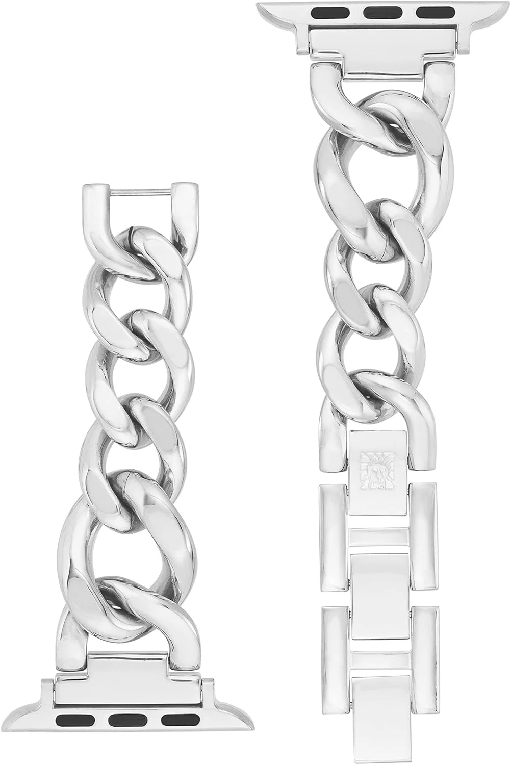 دستبند زنجیری فشن Anne Klein برای اپل واچ، ایمن، قابل تنظیم، بند جایگزین اپل واچ، مناسب برای اکثر مچ ها دستبند زنجیری فشن Anne Klein برای اپل واچ، ایمن، قابل تنظیم، بند جایگزین اپل واچ، مناسب برای اکثر مچ ها