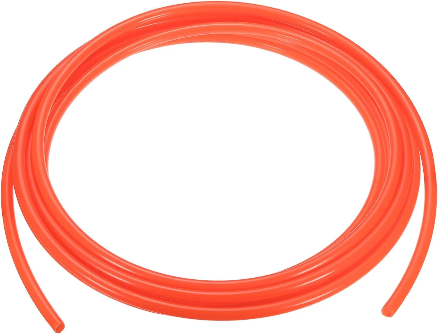 شلنگ PE پاتیکیل، قطر داخلی 8 میلی‌متر، قطر خارجی 12 میلی‌متر، طول 7.65 متر، شلنگ پلی‌اتیلن انعطاف‌پذیر برای سیستم‌های اسمز معکوس و فیلترهای آب، نارنجی