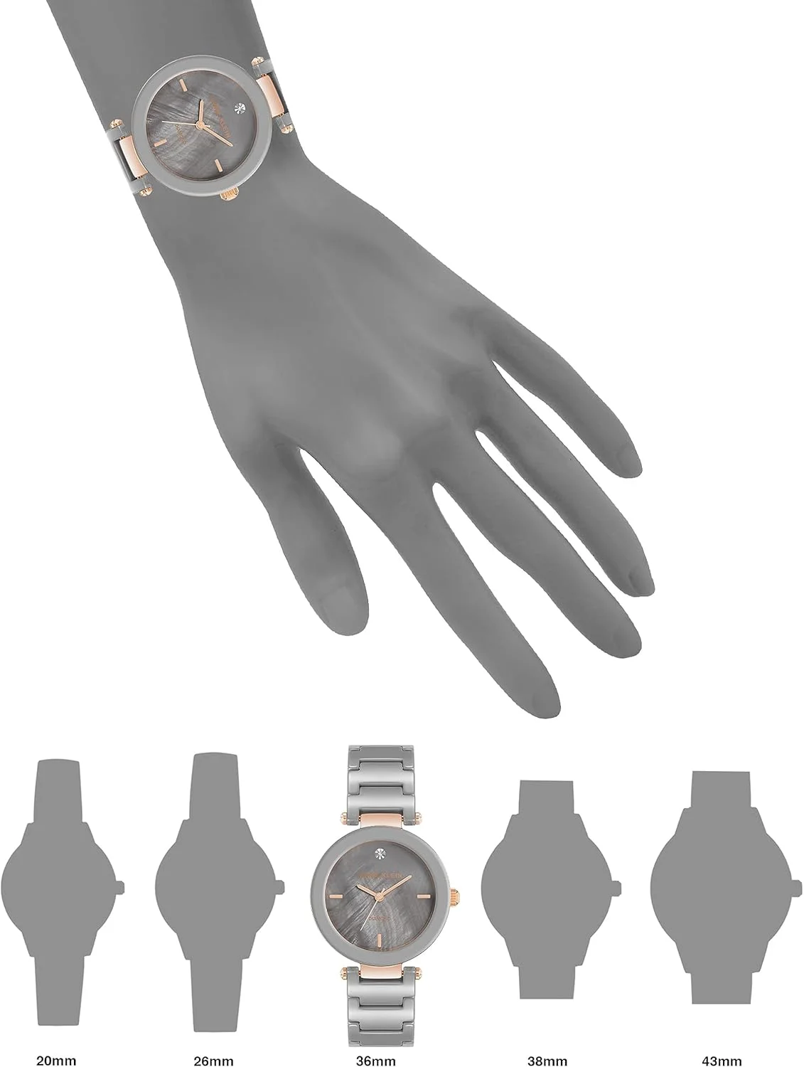 ساعت مچی زنانه آنه کلاین با صفحه الماس اصل و بند سرامیکی ساعت مچی زنانه آنه کلاین با صفحه الماس اصل و بند سرامیکی